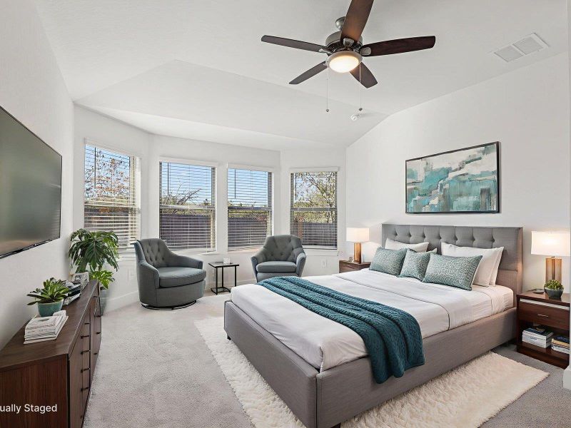 Photo is not of the actual home, but is an inspirational photo of builder’s model home and may depict options, furnishings, and/or decorator features that are not included