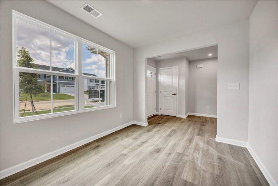 Spacious, unfurnished interior of a new home in Cameron Ridge 2-Story, Columbia (Image 9). Spacious, unfurnished interior of a new home in Cameron Ridge 2-Story, Columbia (Image 9).