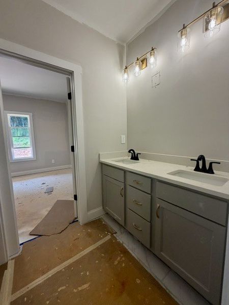 In-progress construction of a new home in Mitchell Farms, LaGrange, GA (Image 13). In-progress construction of a new home in Mitchell Farms, LaGrange, GA (Image 13).
