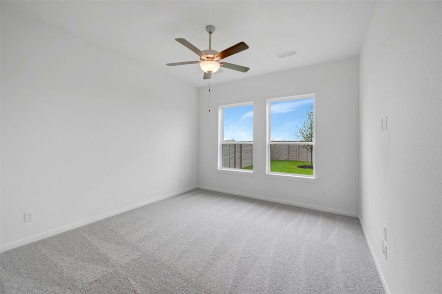 Spacious, unfurnished interior of a new home in Legacy - Retreat Collection, League City (Image 22).