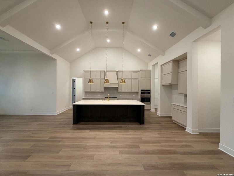 Furnished interior view inside a new home in Waldsanger, New Braunfels (Image 7).