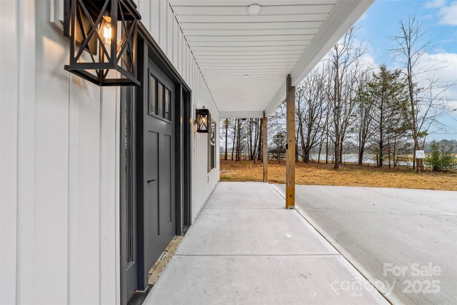Exterior details and patio area of a home in , Cherryville (Image 4). Exterior details and patio area of a home in , Cherryville (Image 4).