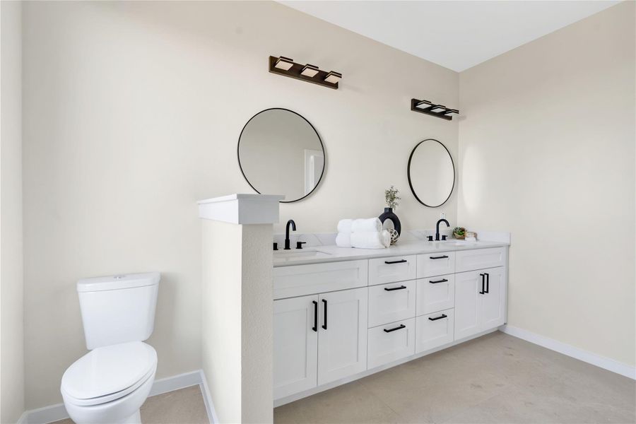 Furnished interior view inside a new home in , Austin (Image 30).