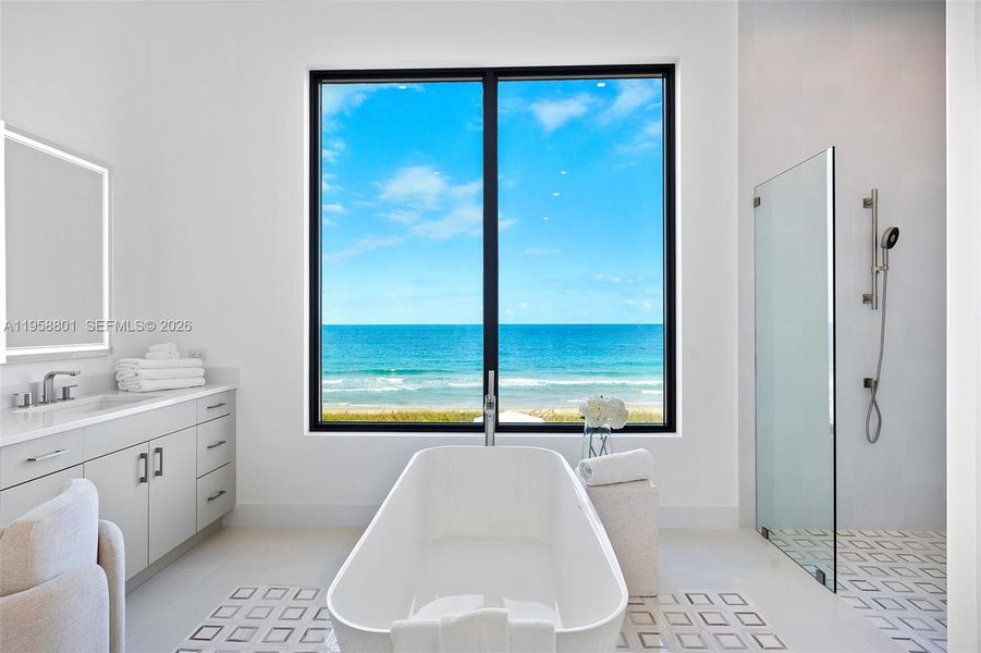 Furnished interior view inside a new home in , Fort Pierce (Image 43).