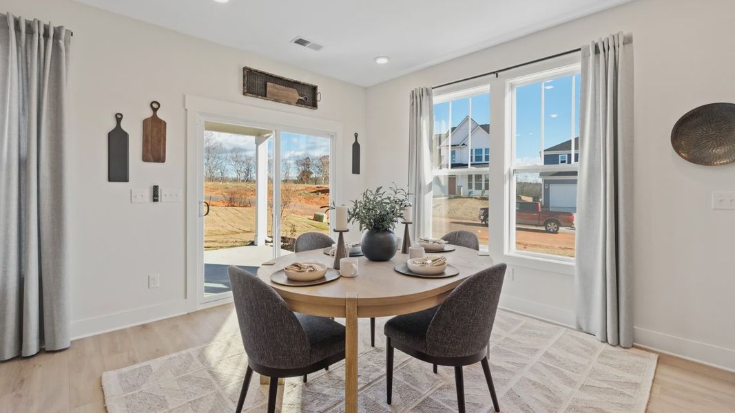 Breakfast Area of The Middleton Design by DRB Homes Breakfast Area of The Middleton Design by DRB Homes