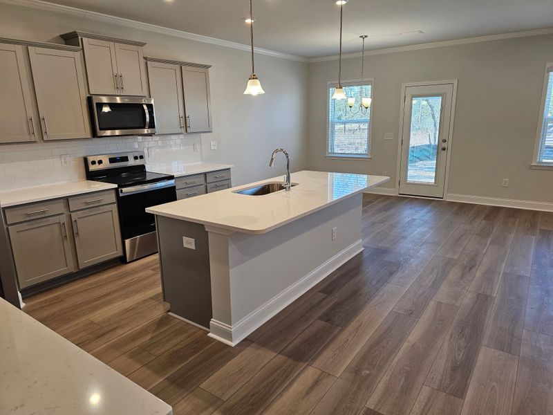 Furnished interior view inside a new home in Solserra, Shallotte (Image 7).