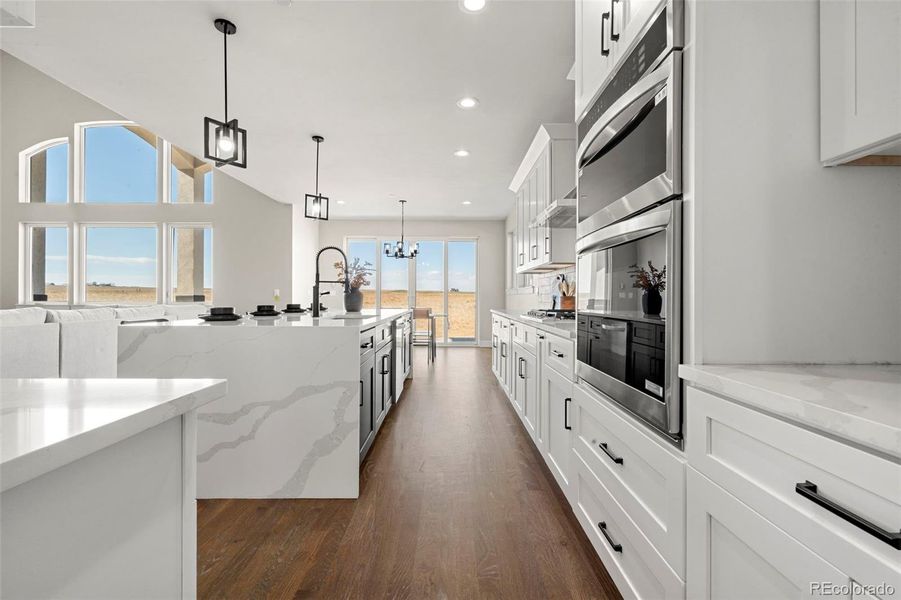 Furnished interior view inside a new home in , Hudson (Image 16).