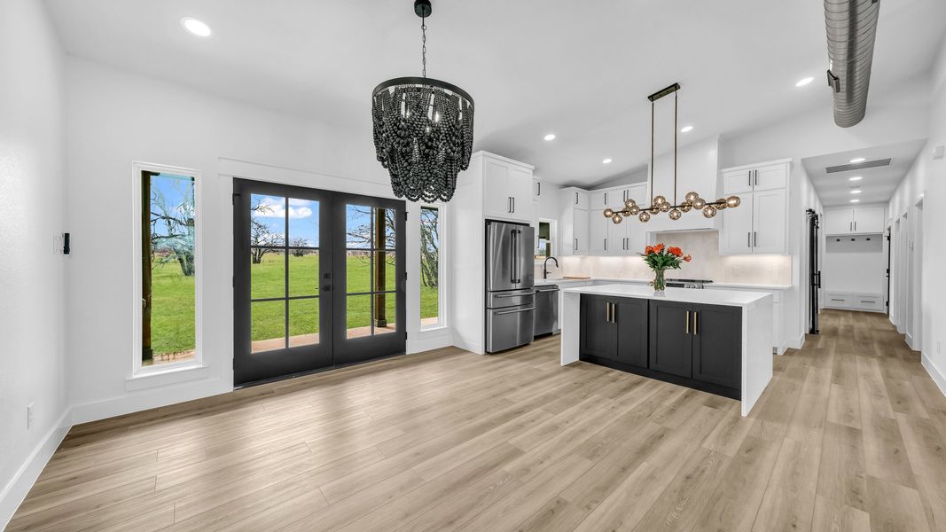 Representative furnished interior of a home built from the Zephyer 2 by Zeal Home Builders in Parallel Pastures, Poolville (Image 4).