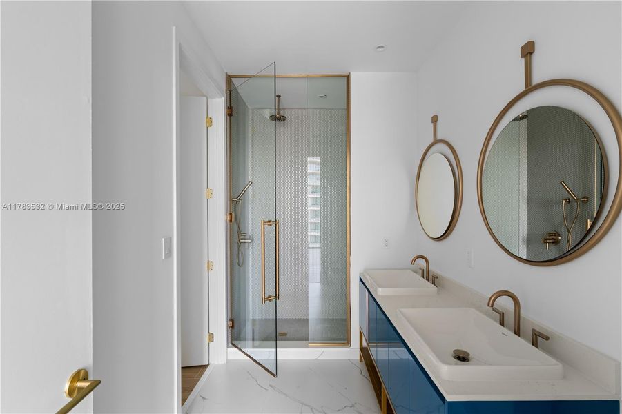 Furnished interior view inside a new home in Mr. C Residences, Miami (Image 11).