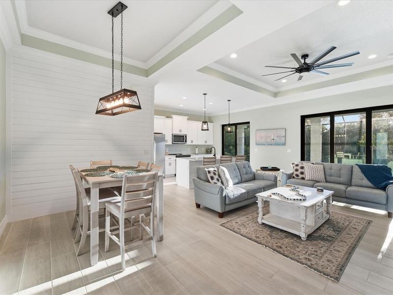 Furnished interior view inside a new home in , Rotonda West (Image 16).