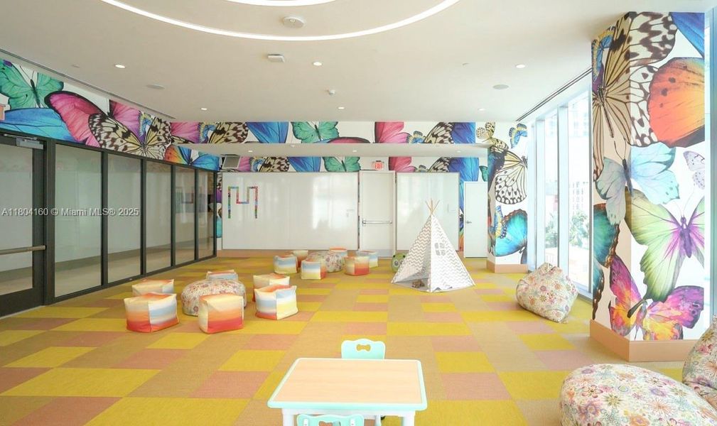 Furnished interior view inside a new home in , Miami (Image 14).