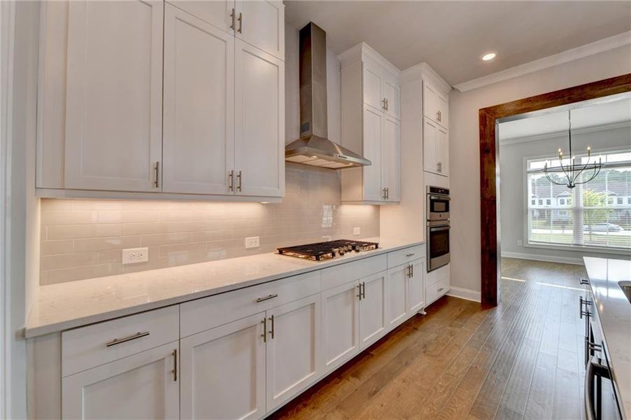 Furnished interior view inside a new home in , Buford (Image 8).