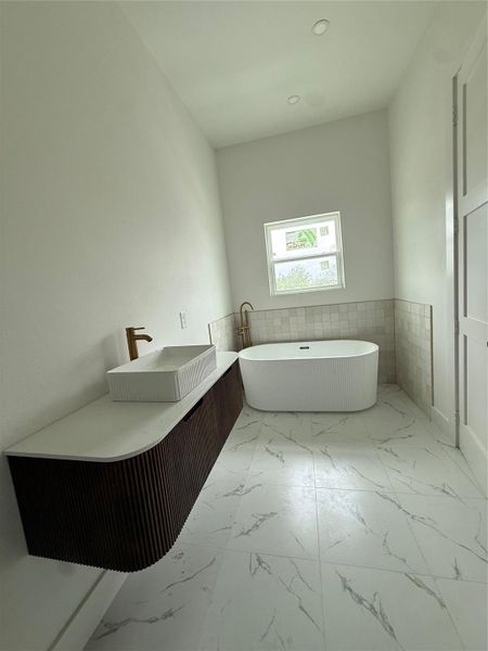 Master bathroom