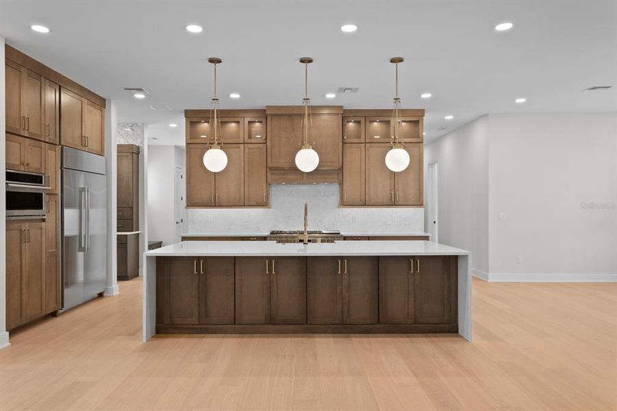 Furnished interior view inside a new home in , Tampa (Image 3).