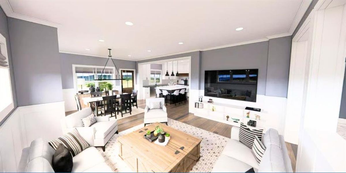 Furnished interior view inside a new home in , Douglasville (Image 6).