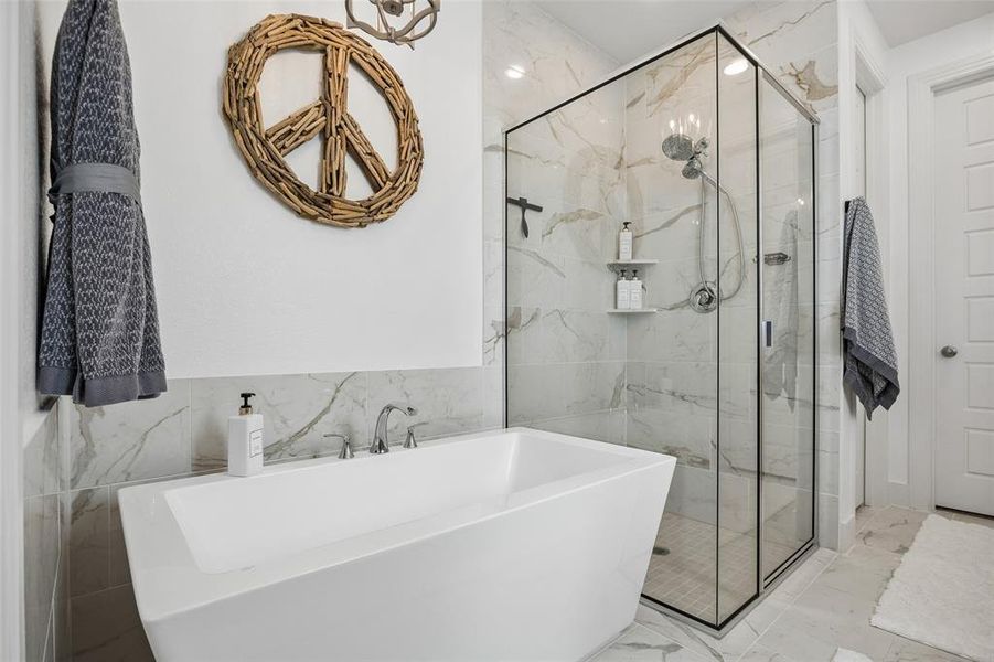 Furnished interior view inside a new home in Devonshire, Forney (Image 13).