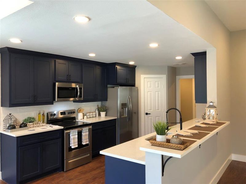 could be your kitchen, previous build