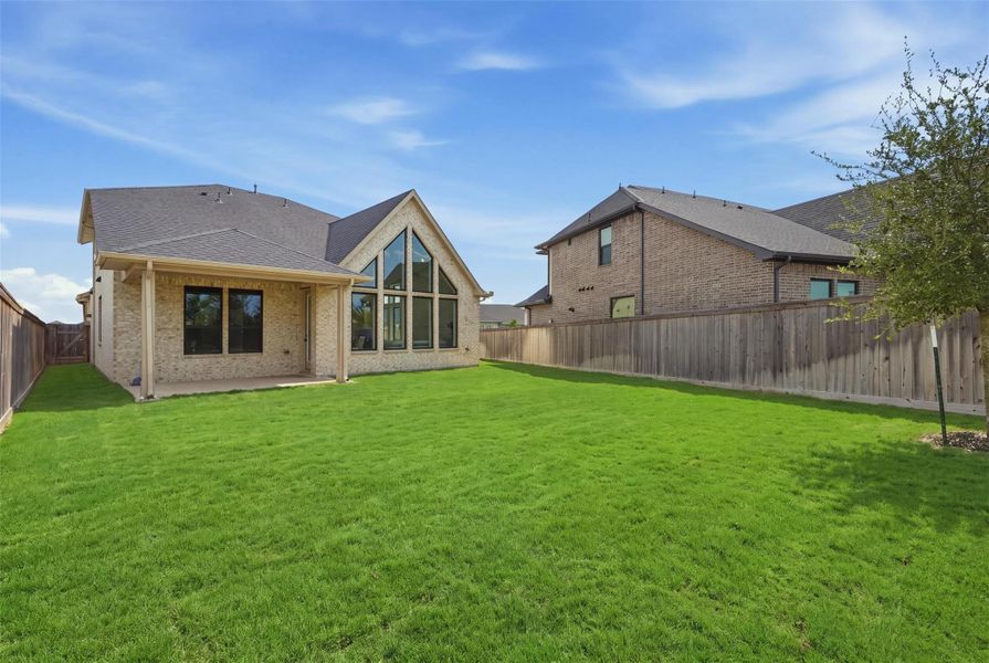 Exterior details and patio area of a home in Bridgeland 45', 50', 70', Cypress (Image 28). Exterior details and patio area of a home in Bridgeland 45', 50', 70', Cypress (Image 28).