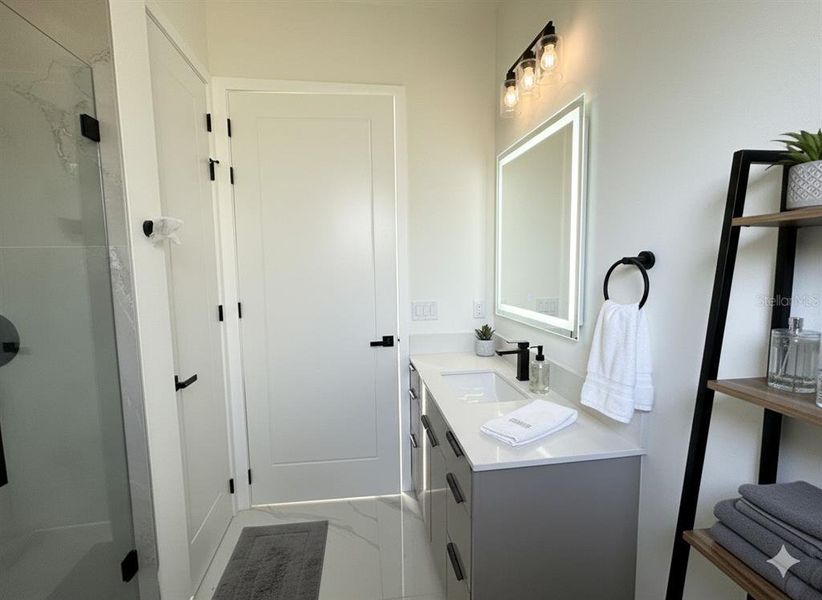 Furnished interior view inside a new home in , North Port (Image 10).