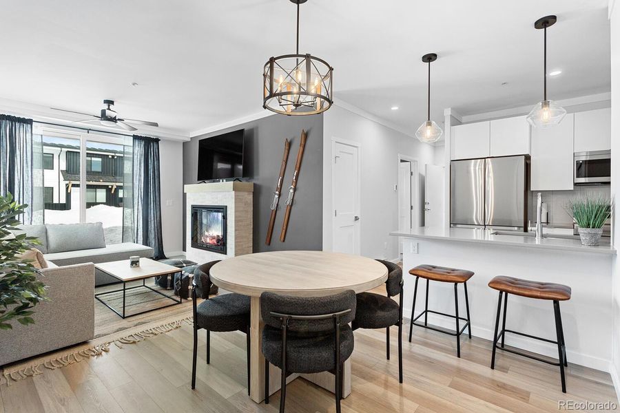 Furnished interior view inside a new home in , Fraser (Image 9).