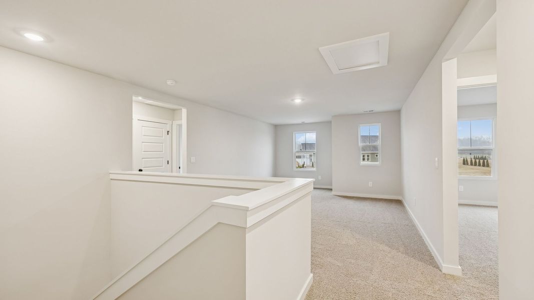 Representative unfurnished interior of a home built from the Dijon B by D.R. Horton in Harvest Point, Spring Hill (Image 47). Representative unfurnished interior of a home built from the Dijon B by D.R. Horton in Harvest Point, Spring Hill (Image 47).