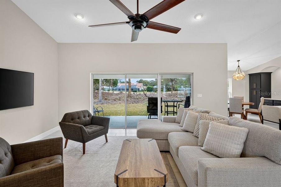 Furnished interior view inside a new home in , Palm Coast (Image 30).