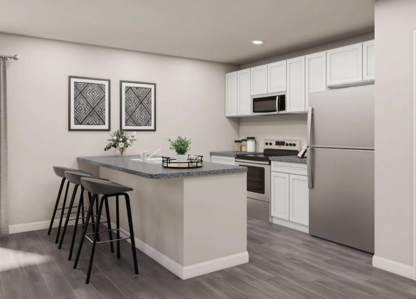 Front exterior of a new home in Rivers Crossing, Aiken, SC, highlighting curb appeal (Image 3). Front exterior of a new home in Rivers Crossing, Aiken, SC, highlighting curb appeal (Image 3).