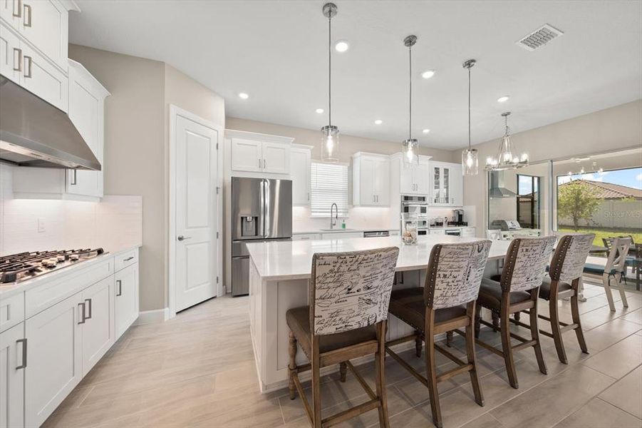 Furnished interior view inside a new home in Esplanade at Artisan Lakes, Palmetto (Image 17).