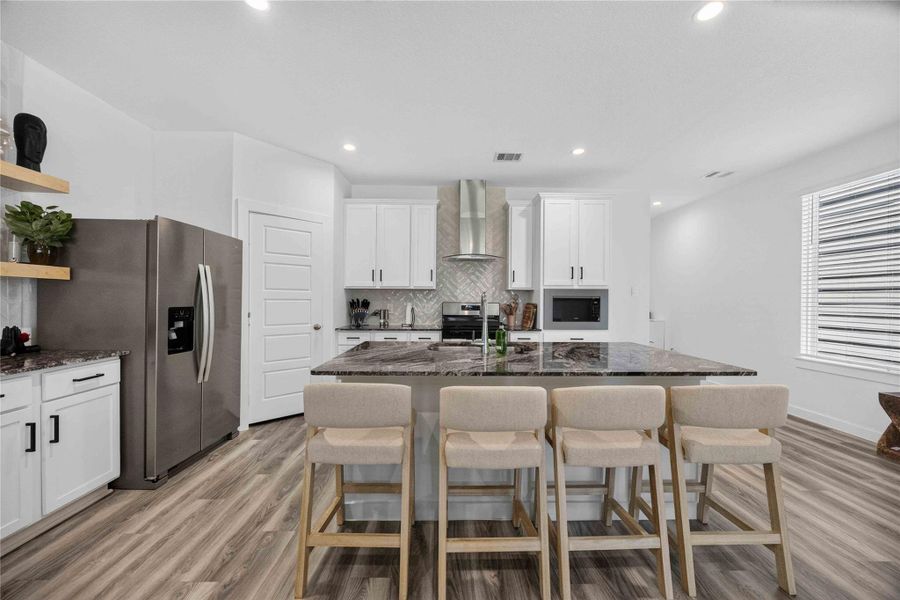 Furnished interior view inside a new home in , Houston (Image 9).