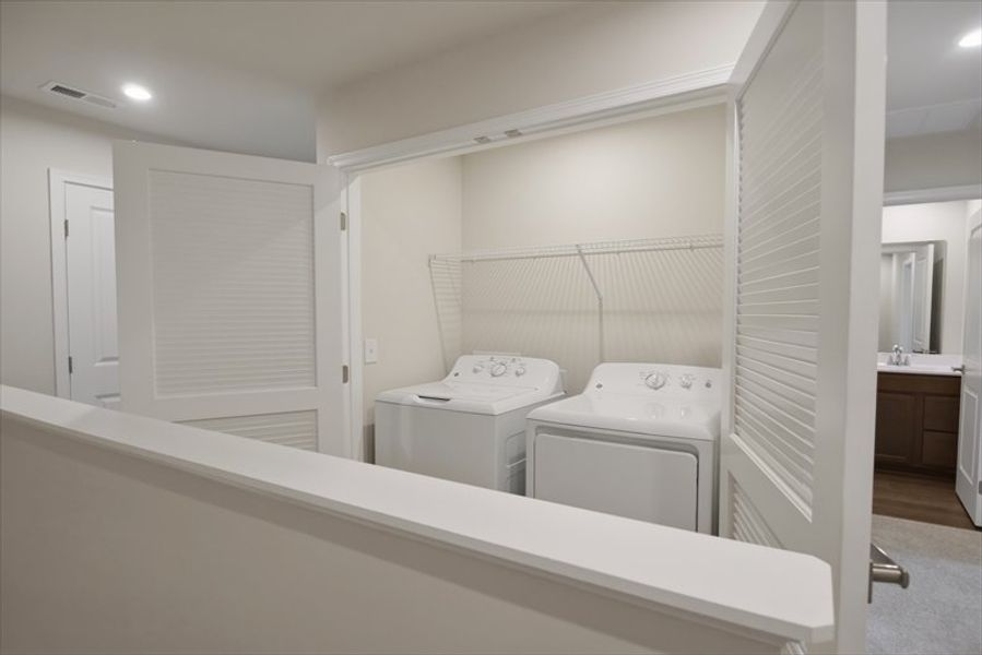 Furnished interior view inside a new home in Canterbrook Farms, Fountain Inn (Image 9).