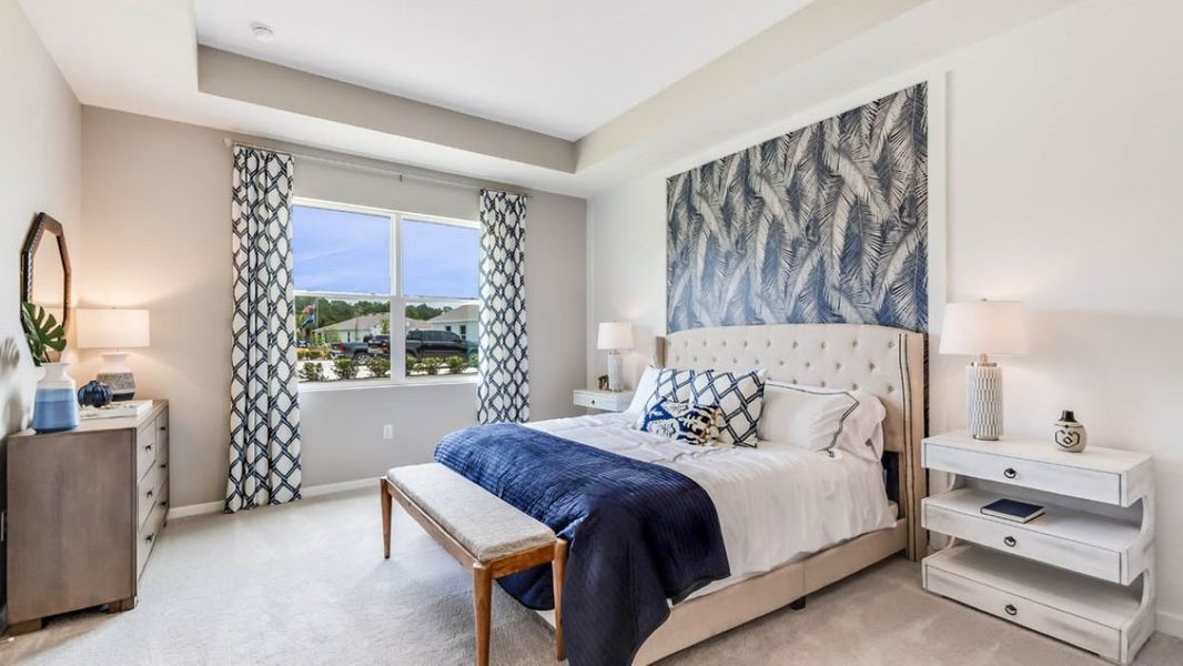 Furnished interior view inside a new home in Coddington, Bradenton (Image 9).