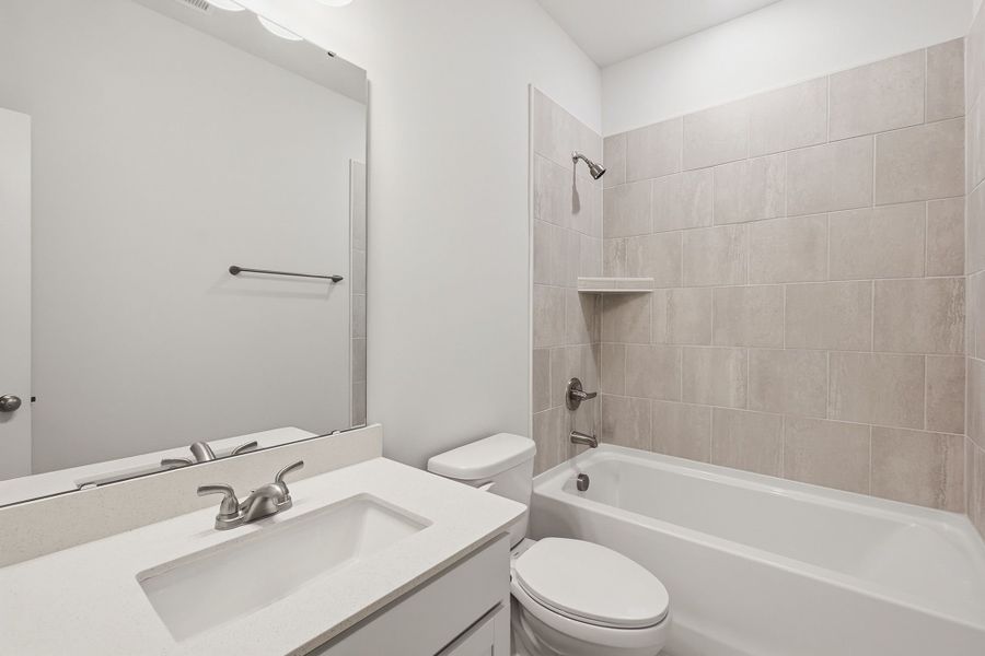 Furnished interior view inside a new home in Lakeview Village, Charlotte (Image 10).