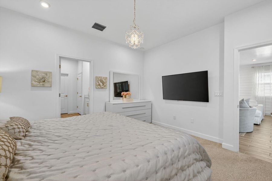 Furnished interior view inside a new home in Tradition - Telaro, Port St. Lucie (Image 18).