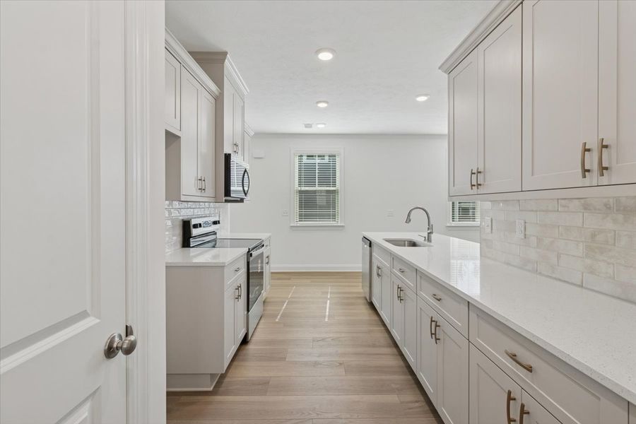 Furnished interior view inside a new home in Tillery Park, Grovetown (Image 10). Furnished interior view inside a new home in Tillery Park, Grovetown (Image 10).