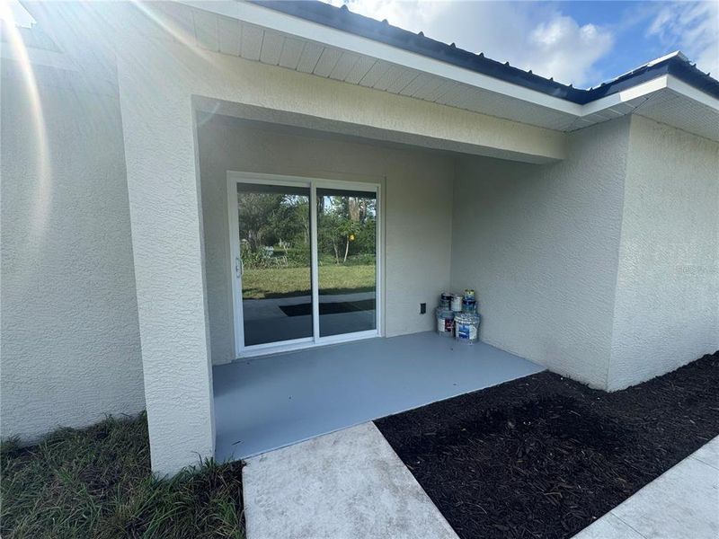 Exterior details and patio area of a home in , Arcadia (Image 1). Exterior details and patio area of a home in , Arcadia (Image 1).
