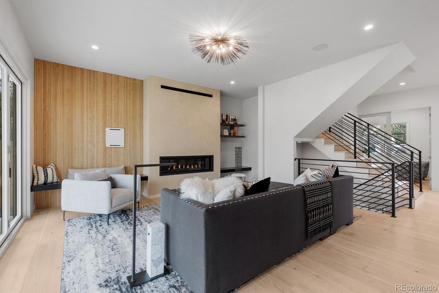 Furnished interior view inside a new home in , Denver (Image 6).