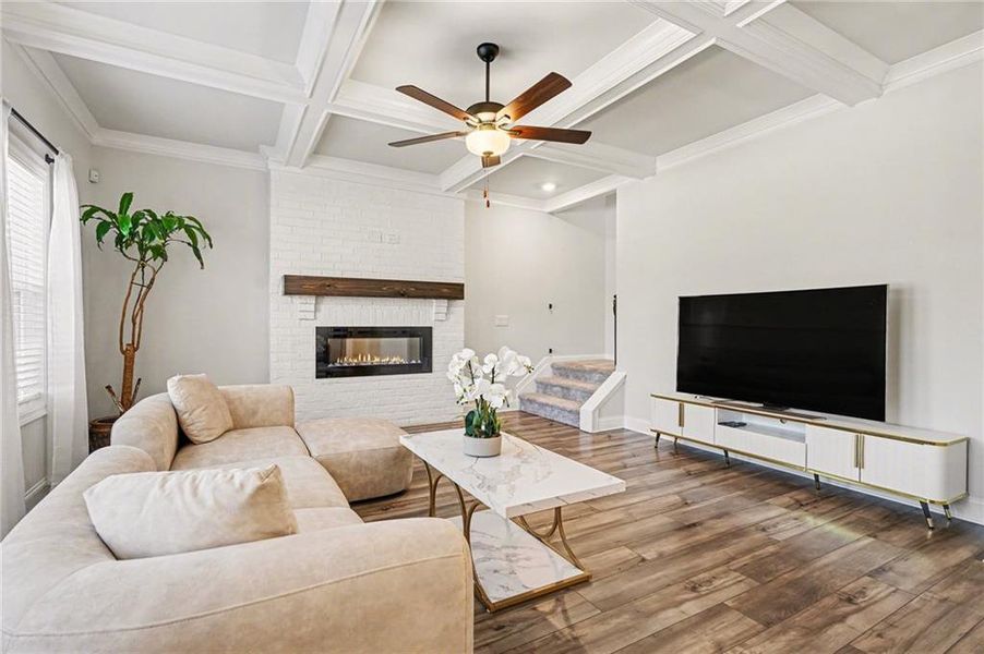 Furnished interior view inside a new home in Westgate Estates, Loganville (Image 19). Furnished interior view inside a new home in Westgate Estates, Loganville (Image 19).