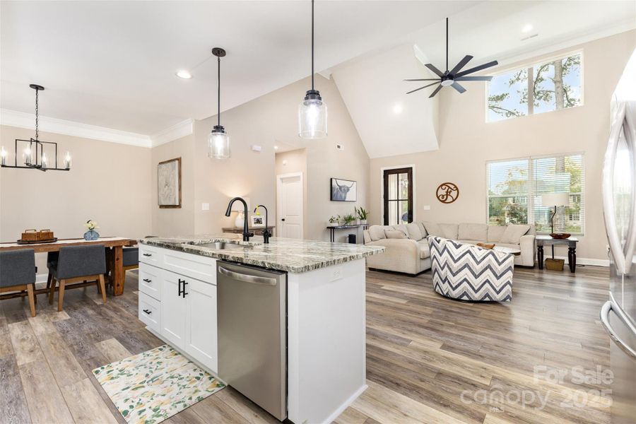 Furnished interior view inside a new home in , Monroe (Image 10). Furnished interior view inside a new home in , Monroe (Image 10).