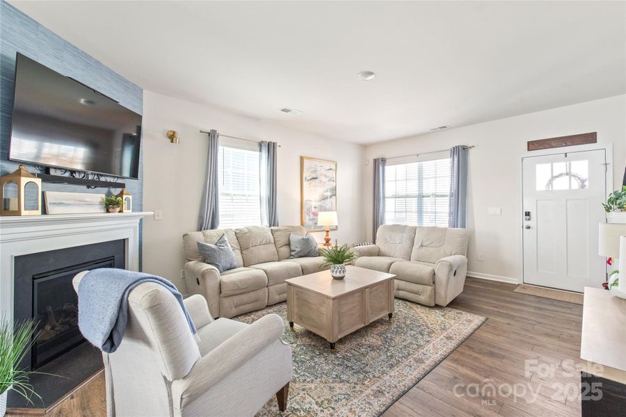 Beautiful flooring throughout the main level