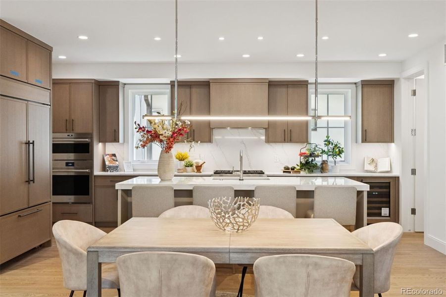 Furnished interior view inside a new home in , Denver (Image 20).