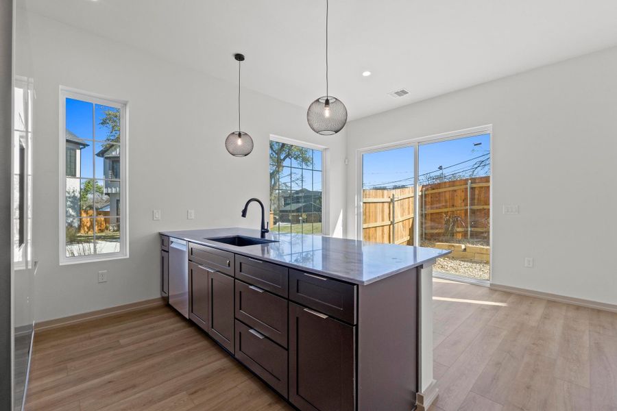 Furnished interior view inside a new home in , Austin (Image 13).