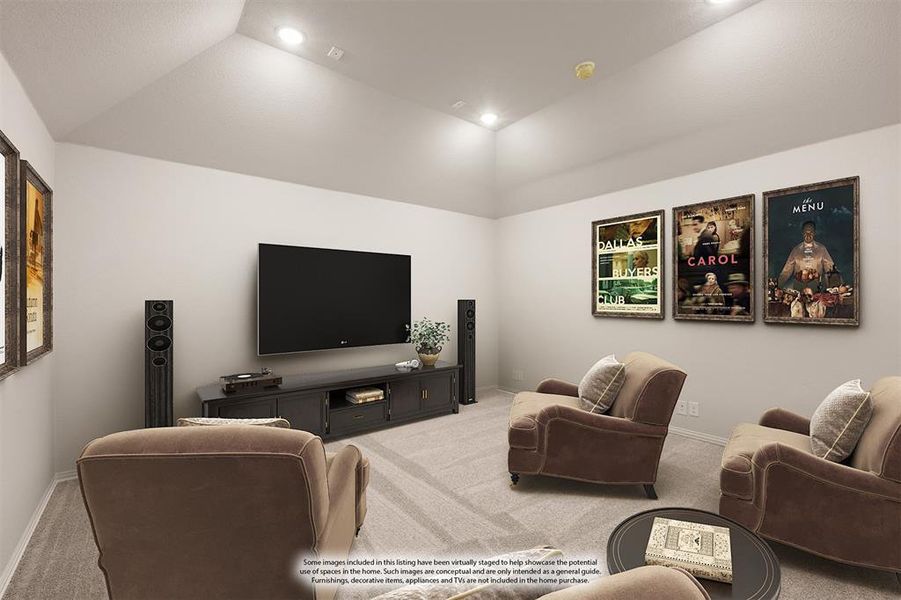 Furnished interior view inside a new home in Maplewood, Glenn Heights (Image 14). Furnished interior view inside a new home in Maplewood, Glenn Heights (Image 14).