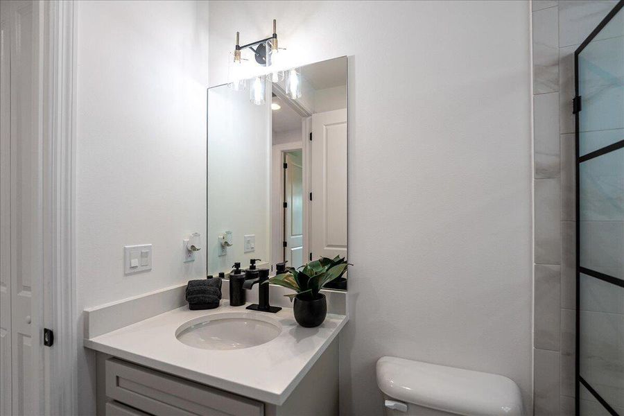 Furnished interior view inside a new home in , Port St. Lucie (Image 25).