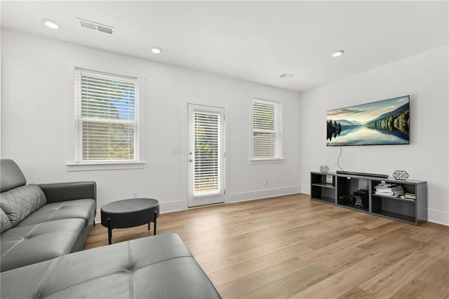 Furnished interior view inside a new home in , Atlanta (Image 30).