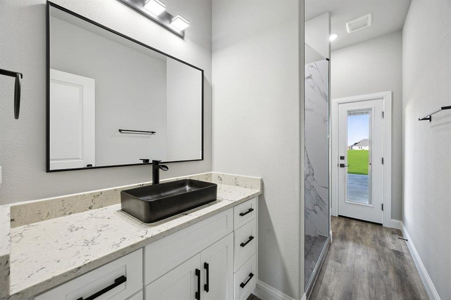 Furnished interior view inside a new home in , Royse City (Image 10).