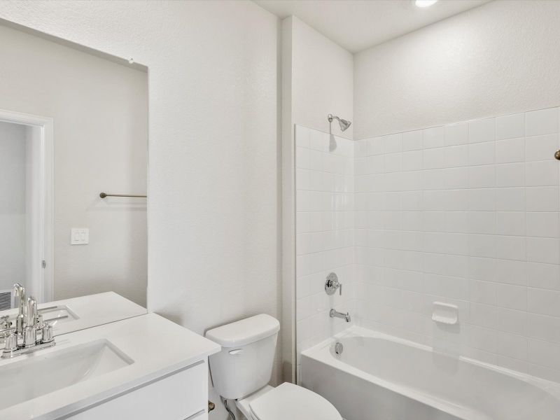 Furnished interior view inside a new home in Paint Brush Hills, Peyton (Image 6).