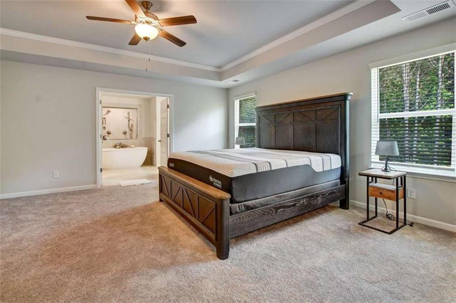 Furnished interior view inside a new home in , McDonough (Image 7).
