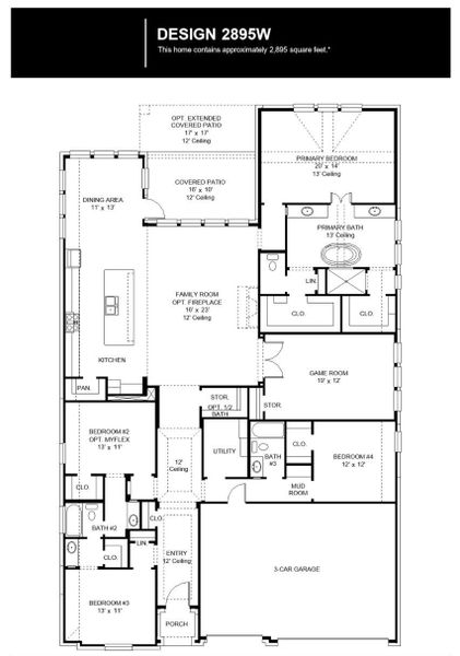 2D floor plan layout of this home in Juniper Springs, Lockhart, TX (Image 3). 2D floor plan layout of this home in Juniper Springs, Lockhart, TX (Image 3).