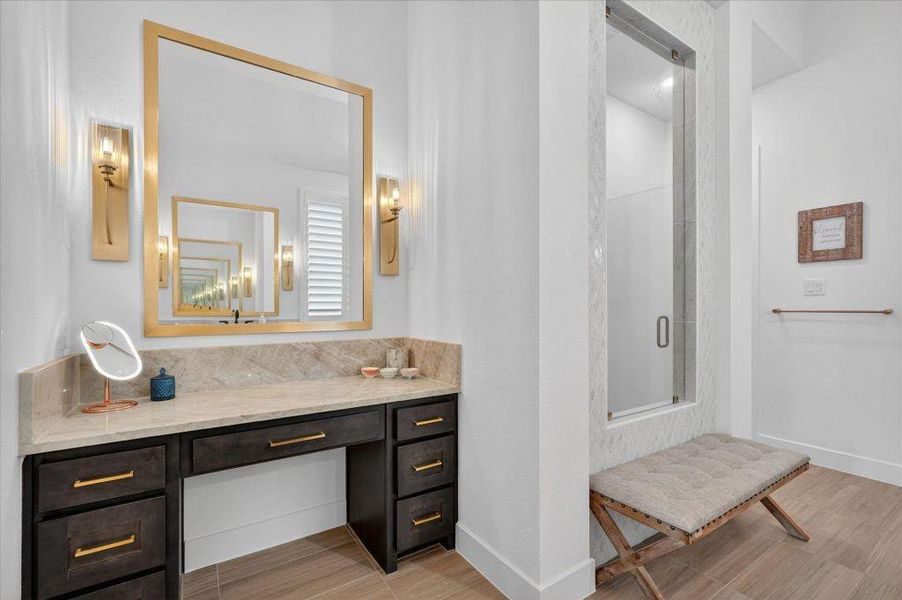 Furnished interior view inside a new home in Saddle Star Estates, Rockwall (Image 7).