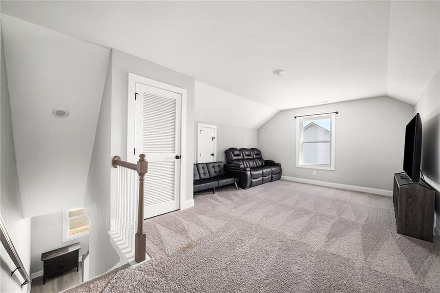 Furnished interior view inside a new home in , Dallas (Image 43).